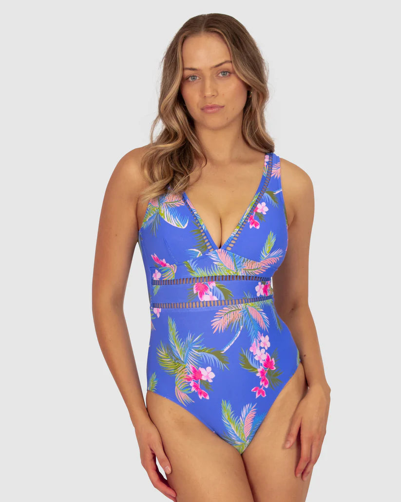 Amalfi Longline One Piece / Electric