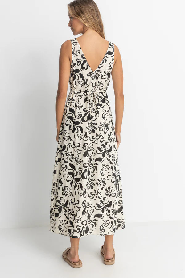 Sundance Floral Maxi Dress / Natural