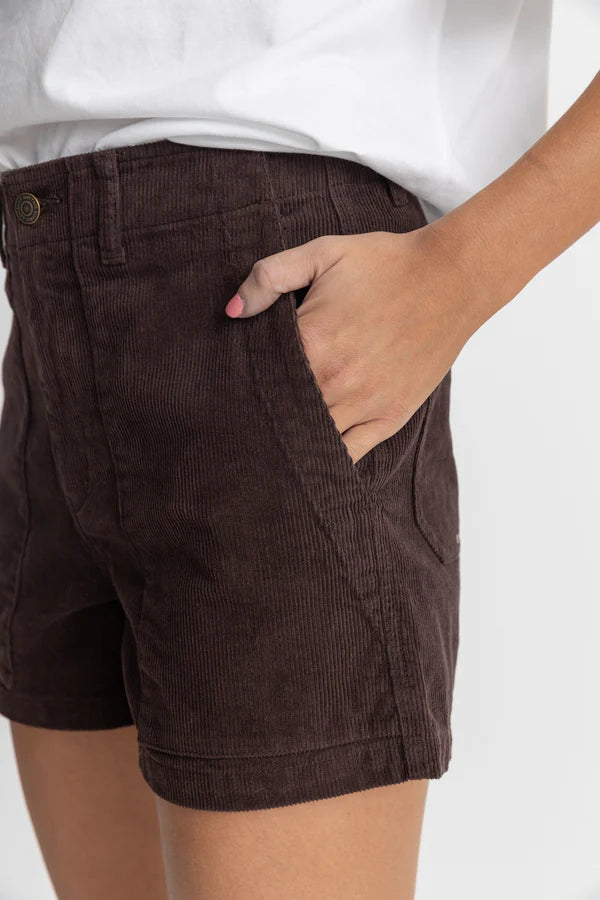 Fatigue Corduroy Short / Chocolate