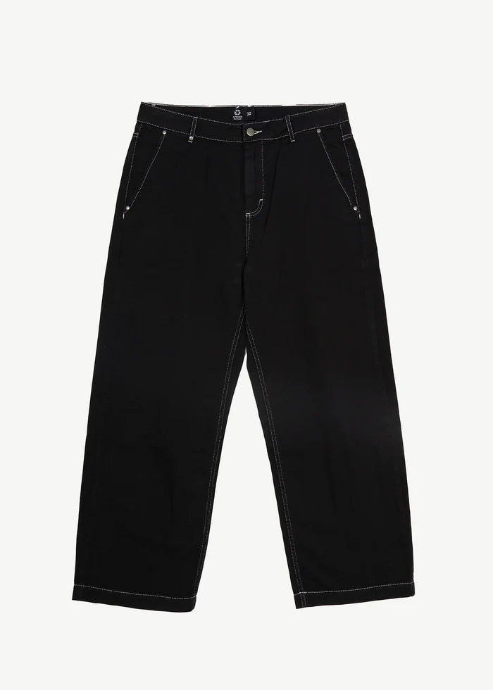 Pablo Recycled Baggy Pants / Black