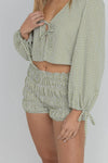 Lana Blouston Top / Green