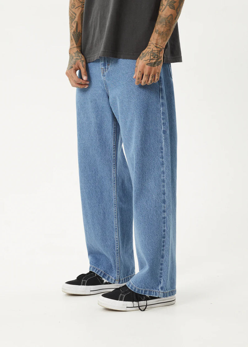 Pablo Denim Baggy Jeans / Worn Blue