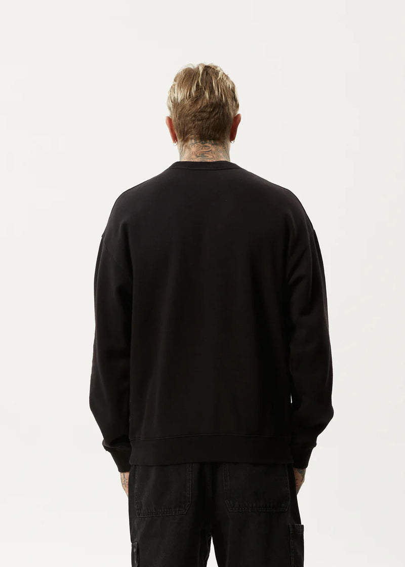 Questions Crew Neck / Black