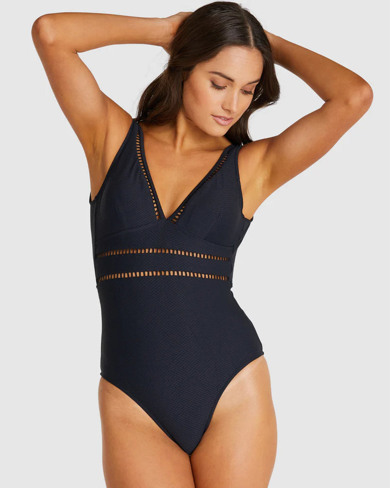 Rococco Longline One Piece / Black