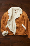 Reserve Shearling Jacket / Caramel