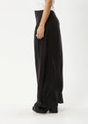 Grace Cupro Maxi Skirt / Black