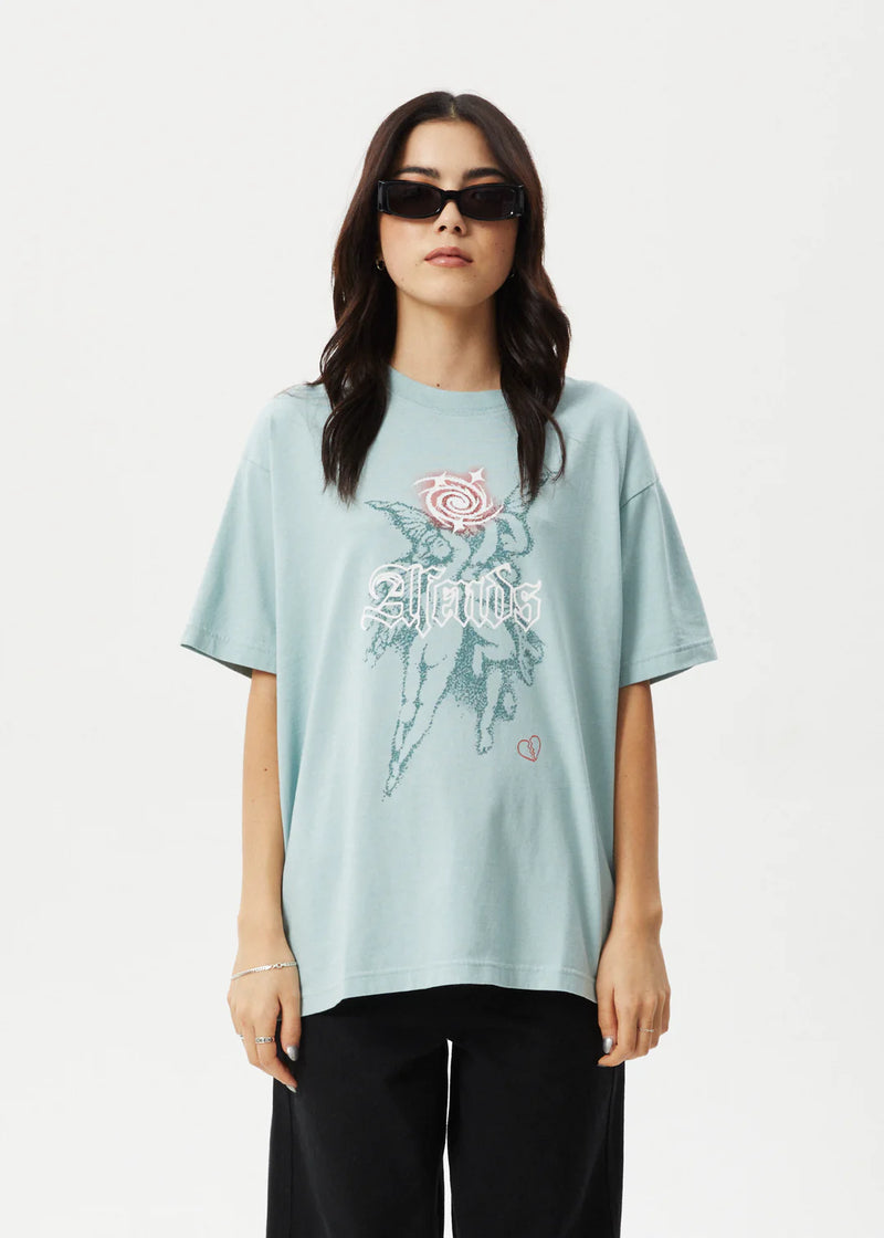 Sacred Oversized Tee / Ether Blue