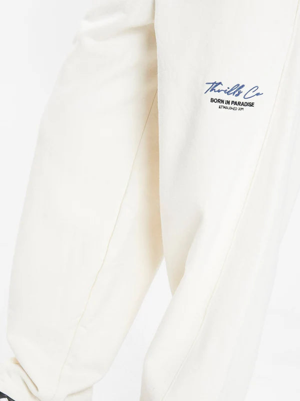 Signature Track Pant / Heritage White