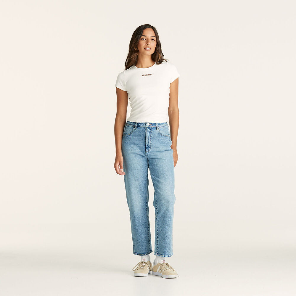 Hi Claudia Crop Straight / Pennydale Blue