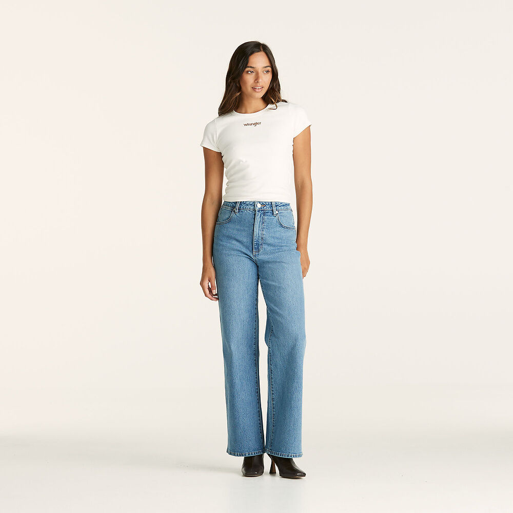 Hi Bells Wide Leg Jean / Bellwood Indigo