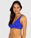 Rococco D.DD Long Line Bra / Electric Blue